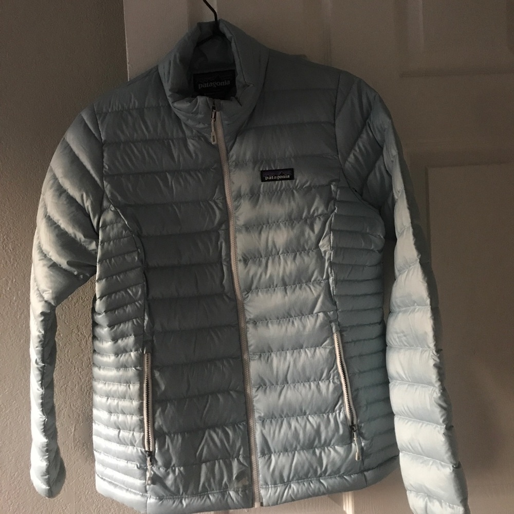 Patagonia Ice Blue Down Better Sweater Puffer